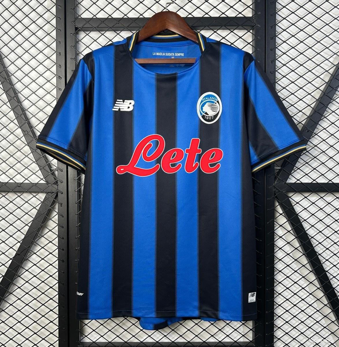 Camiseta de fútbol Atalanta 2025/26 LOCAL MANGA CORTA VERSION FAN